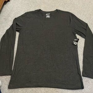 Arizona Jean steel grey l/s boys shirt